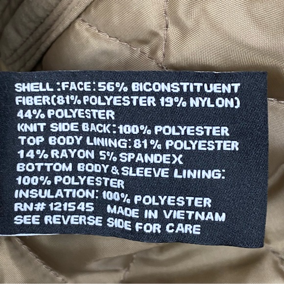 London Fog size Medium Men’s Green Audubon Microfiber Full Zip Jacket - Picture 6 of 10